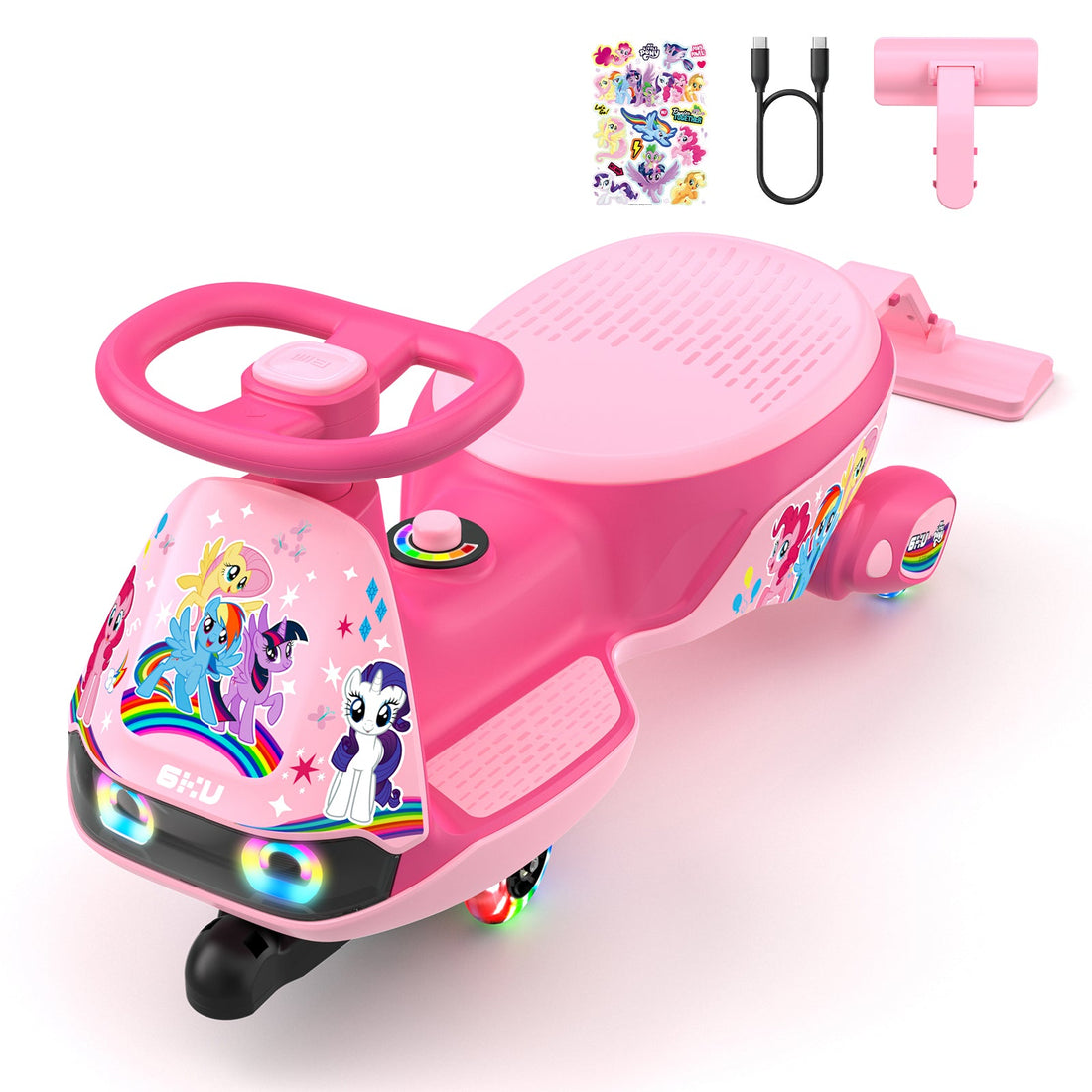 Momo 11 Pro Electric Wiggle Car, My Little Pony