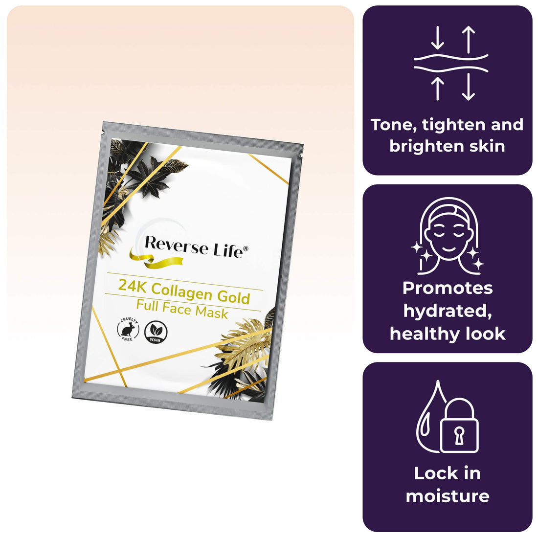 24K Collagen Gold Face Mask