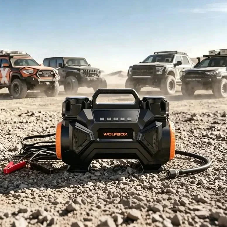 WOLFBOX High Speed Off-Road Air Compressor, Twin Fan