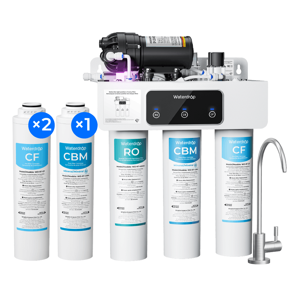 Waterdrop T3-M with Replacement Filter Bundle