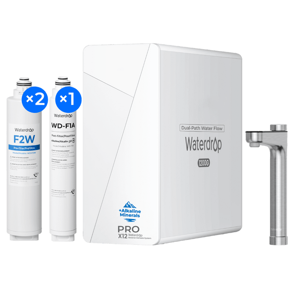 Waterdrop X12-PRO with Replacement Filter Bundle